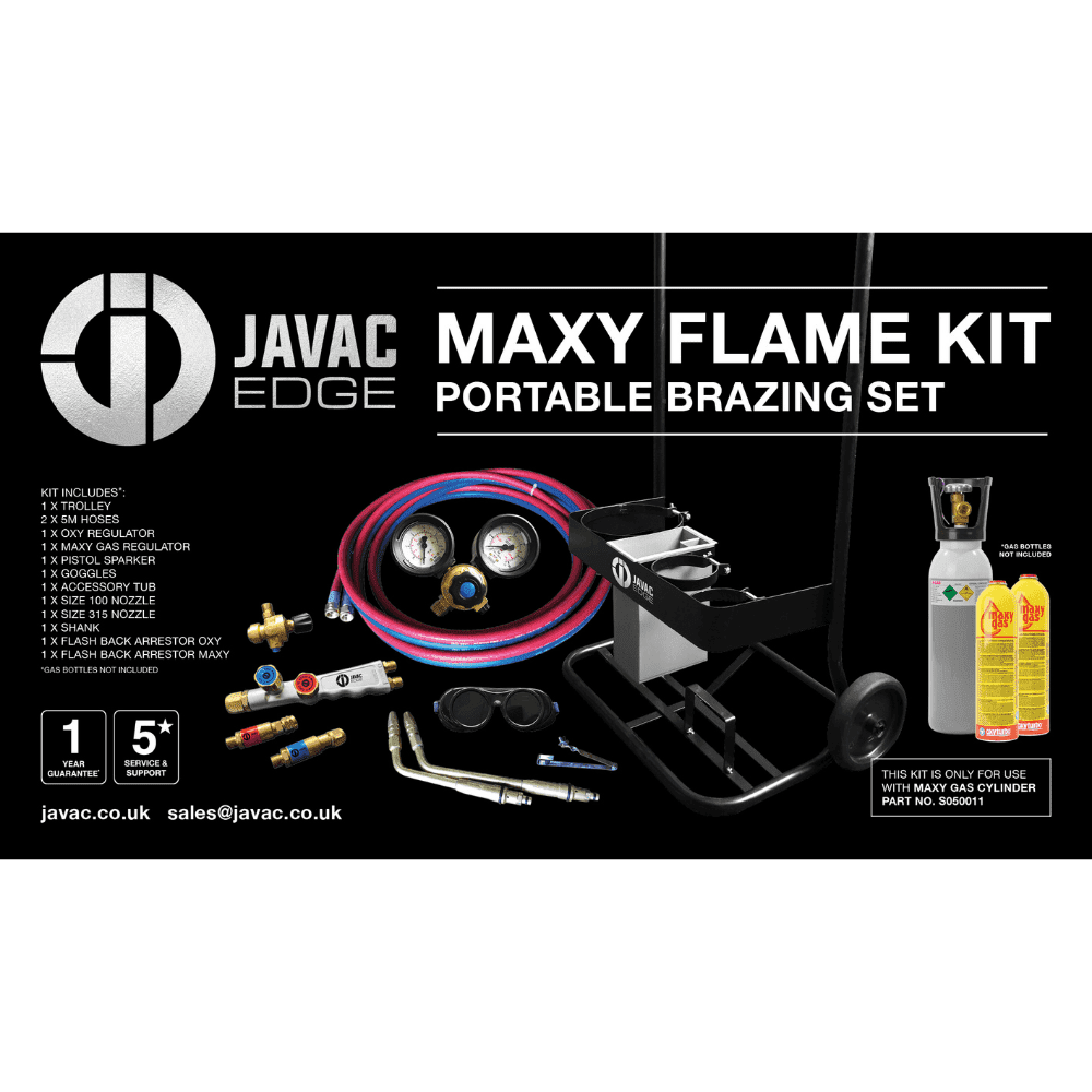 Javac Maxy Flame Kit Oxygen Maxy Gas Brazing Kit JAV1264