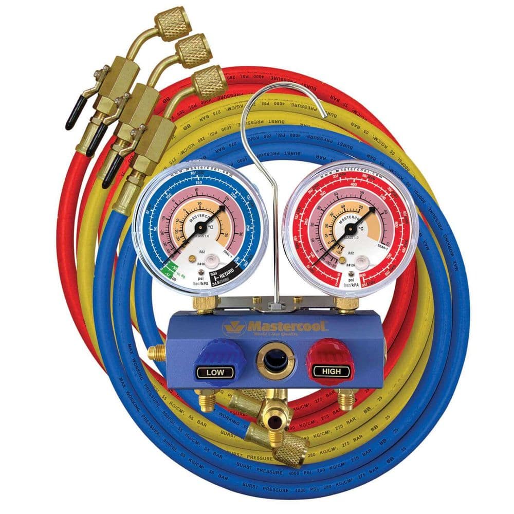 Mastercool 2 Way Air Conditioning Manifold Set R32 R410A