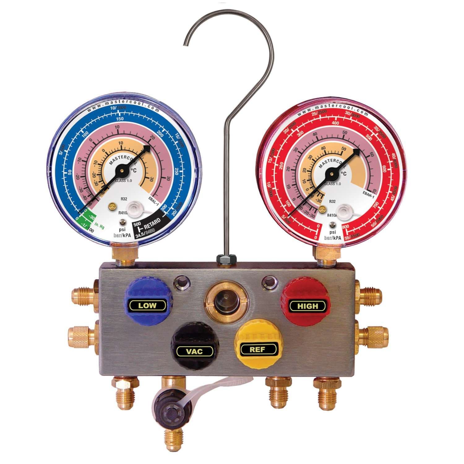 Mastercool 4 Way Air Conditioning Manifold Set R32 R410A