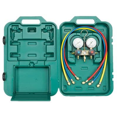 Refco R32/R410A 2 Valve Manifold Gauge Set