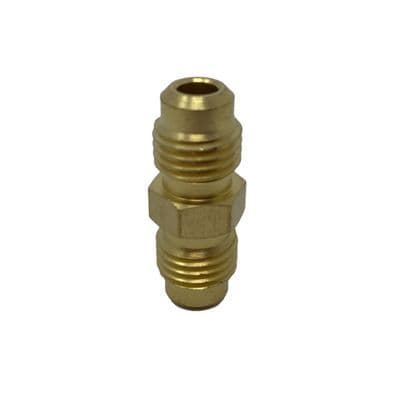 Refrigeration Charging Hose Coupler 1/4" to 1/4" SAE