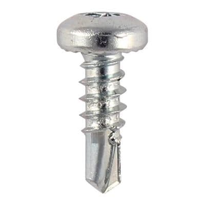 Square Drive Pan Head Self Drill Screws 4.2mm x 13mm