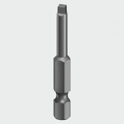 Square Driver Bit - S2 Grey No2 X 50