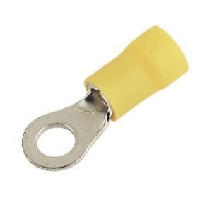 Yellow Crimp 10mm Ring (Per 100)