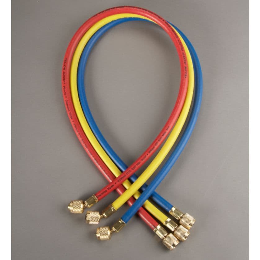 Yellow Jacket Plus II R32 R410A Manifold Hoses 72