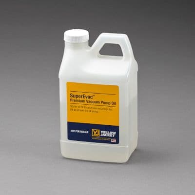 Yellow Jacket SuperEvac Premium Vacuum Pump Oil 1 Quart