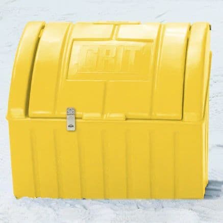 200 Litre Grit Bin & Lid Ref: R146 with Hasp & Staple.