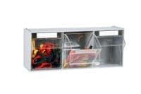 3 Compartment Clearbox Tilt Bin | 051394