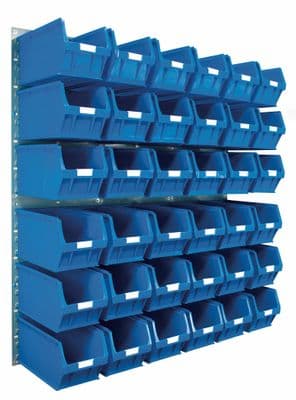 6 Panel Topstore Wall Mounted Picking Bin Kit