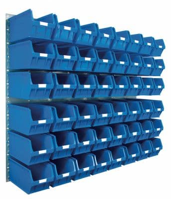 8 Panel Topstore Wall Mounted Picking Bin Kit