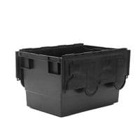 Attached-Lid Container Ref: PMN719 Colour: Black