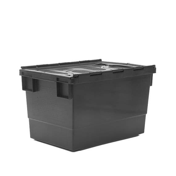Attached-Lid Container Ref: PMN719 Colour: Black