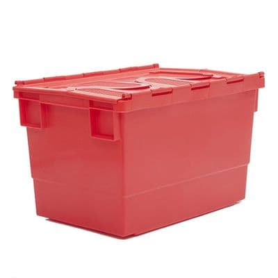 Attached-Lid Container Ref: PMN719 Colour: Red