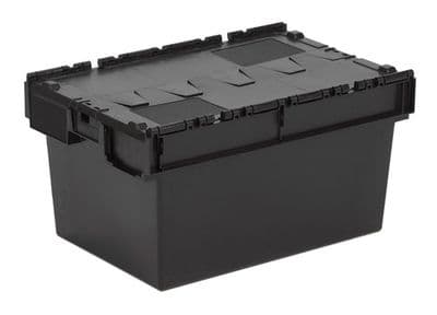 Attached Lid Distribution Box Recycled Material  Ref: 10A5B-R Ext Dim: L600 x W400 x H320 mmm