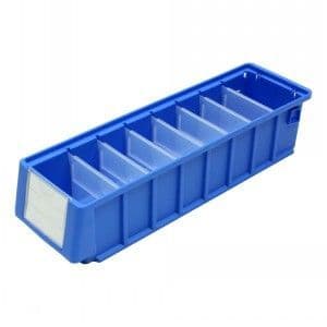 Compartmental Shelf Bin TK4109 Size: L400 x W117 x H90 mm Carton of 24