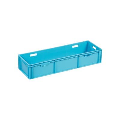 Euro Stacking Box | 1200 x 400 x 230 mm | Solid Sides & Base | KT 4122