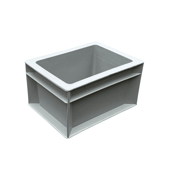 Euro Stacking Box | 200 x 150 x 120 mm | Solid Sides & Base | KT 2111