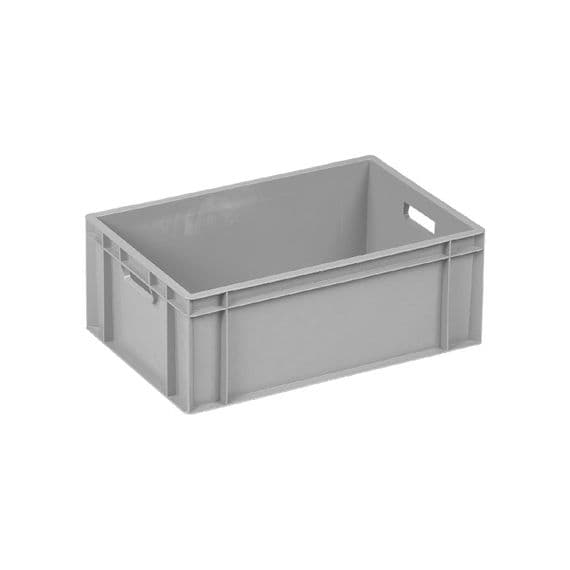 Euro Stacking Box | 600 x 400 x 230 mm | Solid Sides & Base | KT 4622
