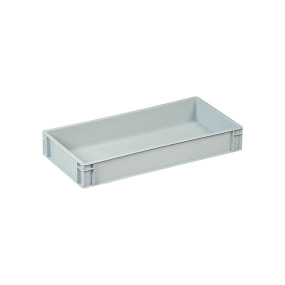 Euro Stacking Box | 800 x 400 x 120 mm | Solid Sides & Base | KT 4811