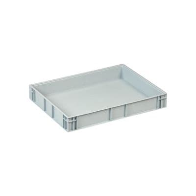 Euro Stacking Box | 800 x 600 x 120 mm | Solid Sides & Base | KT 8611