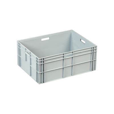 Euro Stacking Box | 800 x 600 x 340 mm | Solid Sides & Base | KT 8633
