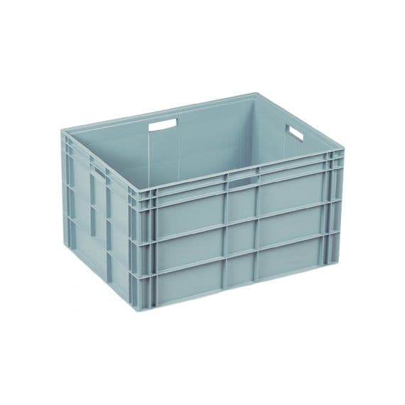 Euro Stacking Box | 800 x 600 x 390 mm | Solid Sides & Base | KT 8638