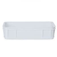 Heavy Duty Meat Tray - M104A | L640 x W385 x H150 mm | Solid Sides & Perforated Base with Hand Holes