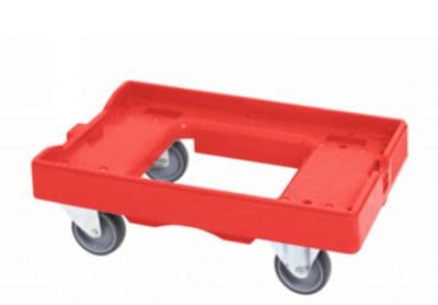 Plastic Dolly TB6040  Suitable for the majority of 600 x 400 trays and containers