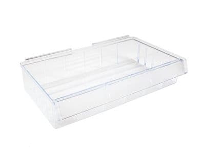 Small drawer L-06 W277 x L175 x H81mm, crystal clear. Pack of 15.