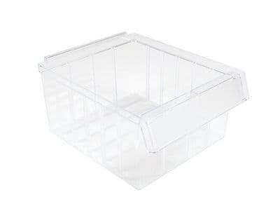 Small drawer L-07 W138 x L175 x H81mm, crystal clear. Pack of 24.
