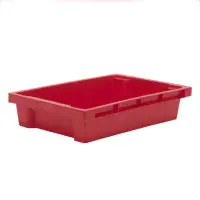 Stack Nest Container M7383 Ext dims: L600 x W400 x H125 mm