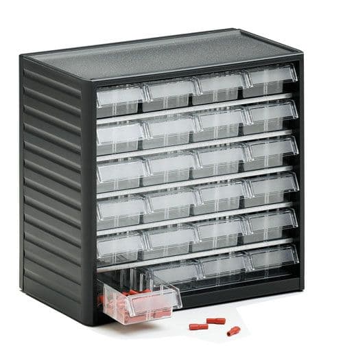 Visible Storage Cabinet for Small Parts | 24 Drawers | 291-3
