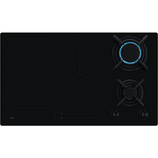 AEG HDB95623NB 90cm Induction & Gas Mix Hob