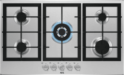 AEG HGX95320SM 90cm Slimline Gas Hob