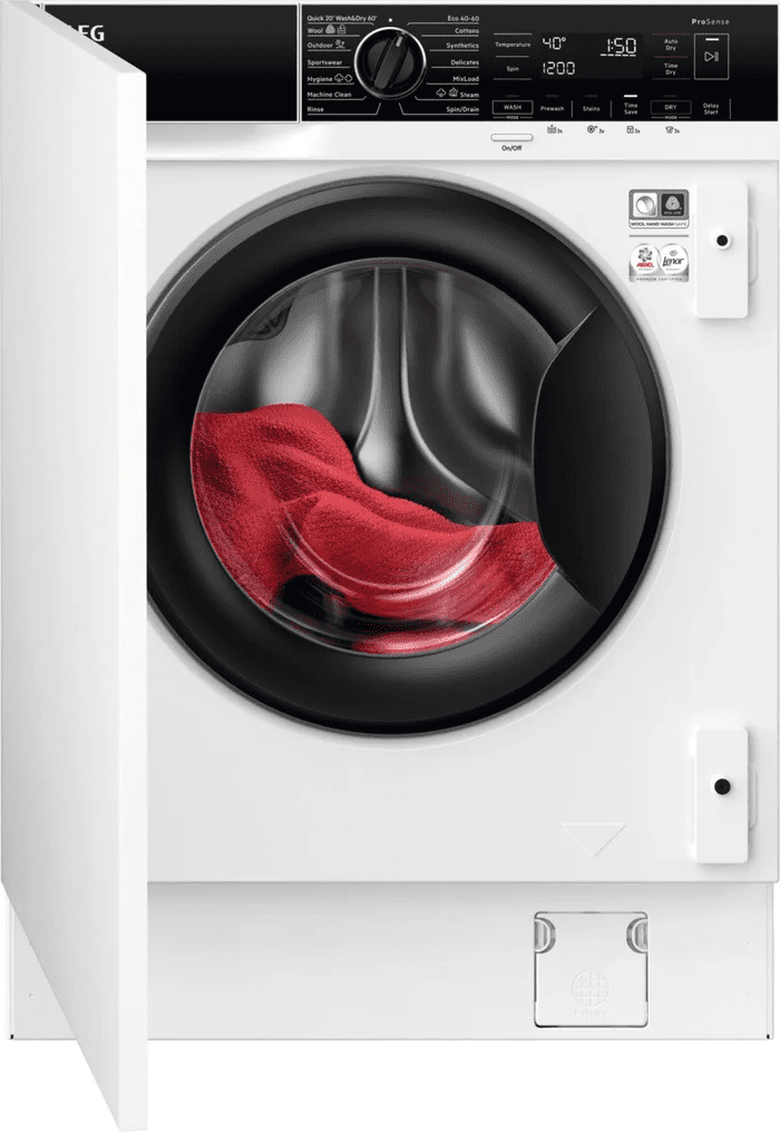 AEG L7WC84636BI 8kg/4kg 1600rpm Built In Washer Dryer