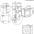 AEG NBU5P401LB Single Oven with Pyrolytic Cleaning