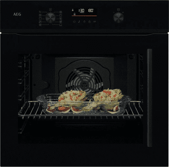 AEG NBU5P401LB Single Oven with Pyrolytic Cleaning