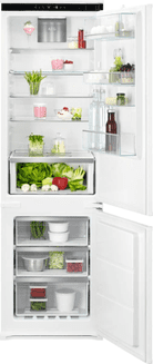 AEG NSC7G181DS 177cm Built In Fridge Freezer