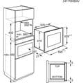 AEG Integrated Microwave 25.37 l MBE2658S-M