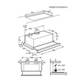 AEG DPB3632S 60cm Telescopic Pull-out Extractor Hood