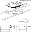 AEG TK85IM00FB 80cm Induction Hob
