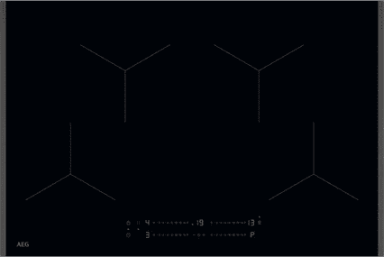 AEG TO84IA00FB 80cm Induction Hob