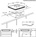 AEG TR84IT00FB 80cm Induction Hob