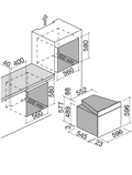 Barazza 1FEVEPN Built In Single Oven