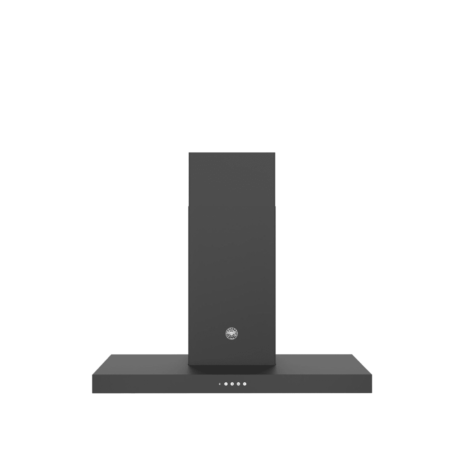 Bertazzoni Black Kt90p1nev 90Cm Master Series Chimney Extractor Hood 90Cm To 119Cm