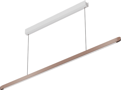 BORA Horizon LHFRG Fixed Pendant Light in Rose Gold