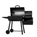 Char-Griller CG30044223 Smokin' Pro Barrel Grill & Offset Smoker