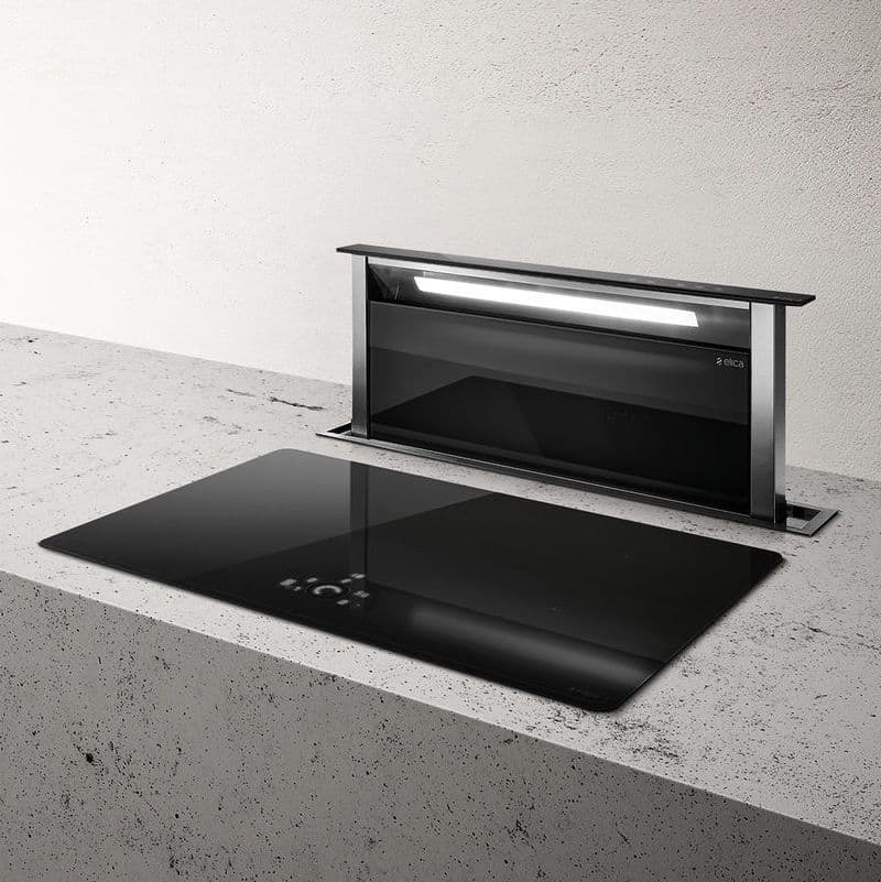 Elica Adante Downdraft Cooker Hood BLACK ANDANTEBLK90