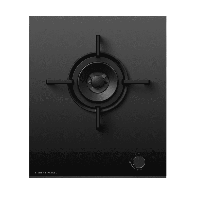 Fisher & Paykel Black Cg451dlpgb4 45Cm Gas Hob 40Cm To 59Cm