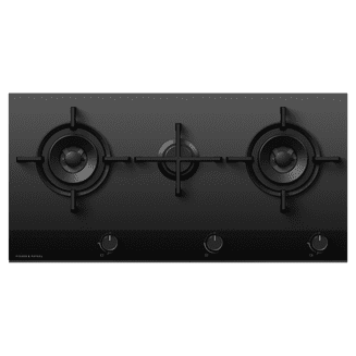 Fisher & Paykel CG903DLPGB4 90cm 3 Burner LPG Gas Hob